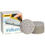 Mirka schuurpapier Iridium Ø 77 mm Grip 20 gaten klittenband 600 korrel