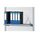 Kerkmann metropol Rekelement Staal 750 (B) x 300 (D) x 300 (H) mm Grijs
