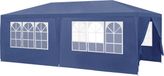 casa.pro Paviljoen Partytent 6x3x2,55 m Donkerblauw