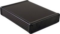 Hammond Electronics 1455U2202BK Universele behuizing 220 x 191 x 66 mm Aluminium Zwart (geëloxeerd)