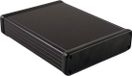 Hammond Electronics 1455U2202BK Boîtier universel 220 x 191 x 66 mm Aluminium Noir (anodisé)