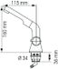 Plastimo Robinet 3/8'' Argent
