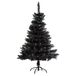 Feeric lights & christmas Sapin artificiel - noir - plastique - H180 cm - avec pied