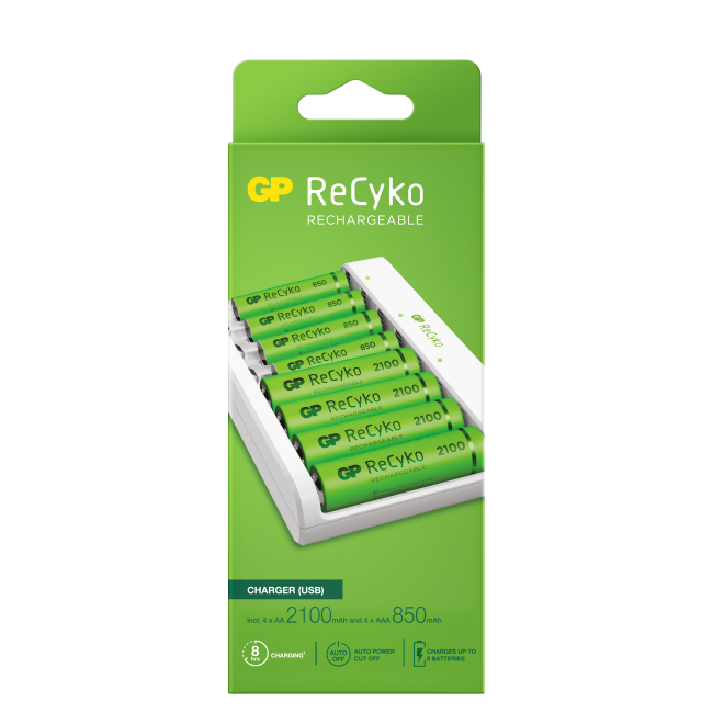 GP Batteries ReCyko E811