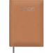 Dohe - Kalender 2026, Catalaans, dagoverzicht, A5 (14 x 20 cm), hardcover, zacht kunstleer, 12 maanden januari tot december, jaarplanner met bladwijzers, Lissabon, camel