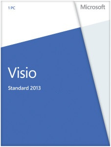 Microsoft Visio Standard 2013, x32/64, 1u, FRE