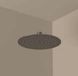 IVY Bond losse Slim hoofddouche met antikalk nozzles en Eco-air 30 cm, zwart chroom PVD