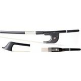 GEWA Contrabas Strijkstok Carbon Student, 1/8, Duits model, Nieuwzilver