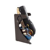 Gator Frameworks Elite Series 3 Electric/akoestische gitaarrek, 3-4 instrumenten, bruin (GFW-ELITEGTR3RK-BRN)
