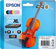 Epson 250XL Claria Photo HD Inktcartridge 6 stuk(s) Origineel Hoog (XL) rendement Zwart, Cyaan, Lichtcyaan, Lichtmagenta, Magenta, Geel