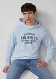 s.Oliver Sweater van katoenmix met print op de voorkant