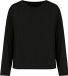 Hunkemöller Top Jersey Essential Zwart Lange Mouw Vrouwen Effen Viscose Maat S