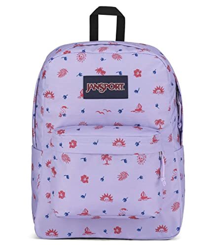 JanSport SuperBreak One, grote rugzak, 25 L, 42 x 33 x 21 cm, Lagoon Luau