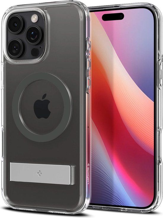 Spigen Ultra Hybrid S MagSafe voor Apple iPhone 16 Pro Max - Graphite