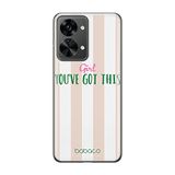 ERT GROUP mobiel telefoonhoesje voor Oneplus NORD 2T 5G origineel en officieel erkend Babaco patroon Positive vibes 004 aangepast aan de vorm van de mobiele telefoon, hoesje is gemaakt van TPU