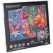DIAMANTINY - Tropische bloemen schilderen op nummer, meerkleurig, 32 x 30 x 2 cm, 96562
