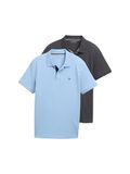 TOM TAILOR Shirt lichtblauw / antraciet