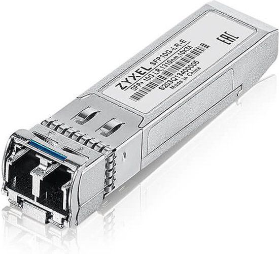 Zyxel SFP10G-LR-E netwerk transceiver module Vezel-optiek 10000 Mbit/s SFP+ 1310 nm