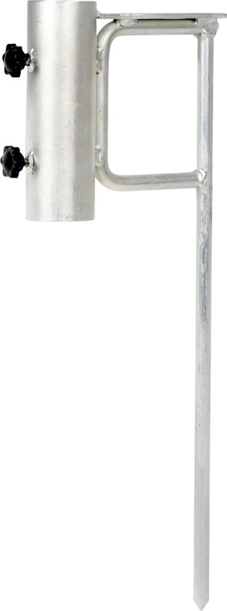 Bo-Camp Parasol Grondpen - Rock - Ø 42 mm - Staal - Zilver