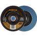 Rhodius 209666 LSZ F2 disque lamelle grain 40 acier inoxydable, acier 10 pc.