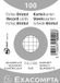 Exacompta 40x Pak 100 steekkaarten bristol in folie - geruit 5x5 niet geperforeerd 74x105mm - Wit