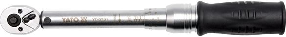Yato Clé dynamométrique 1/4", 2–10 Nm