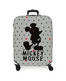 Disney Kofferhoes Minnie Fuchsia, Grijs, 3X, Middelgrote kofferhoes Mickey