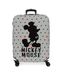 Disney Kofferhoes Minnie Fuchsia, Grijs, 3X, Middelgrote kofferhoes Mickey