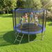 JACE Trampoline 305 Cm Avec Filet De Sécurité Et Échelle, Pour Jardin Et Extérieur