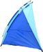 Enero Camp Sun Tente de plage pop-up pour 2 personnes - étanche et résistant aux UV - avec sac de transport - bleu/bleu clair - 200 x 100 x 105 cm