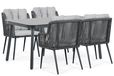 Lifestyle Garden Furniture Lifestyle Tivoli/Tavano 160x90 cm dining tuinset 5-delig