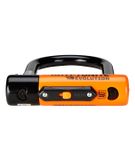 Kryptonite Evolution Mini-7 U-Lock - Black/Orange - Key Lock - Steel - 8.3cm x 17.8cm - 1.61 kg - 3 Keys