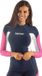 Seac RAA Long Evo rashguard dames - Roze/blauw/wit - XS