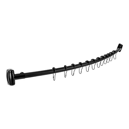 Bathrena Douchestang 80100 cm intrekbare douchegordijnstang 304