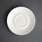 Olympia Koffie Kop Schotel Wit Porselein 12 stuks