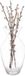 Giftdecor Bloemenvaas klassiek - transparant glas - D13 x H26 cm