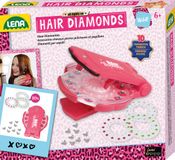 Lena haar diamanten knutselset - kleurrijke haarversiering voor kinderen.
