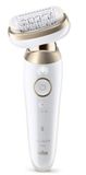 Braun Silk·épil 9 Flex, epileerapparaat met 360° flexibele kop voor gemakkelijke ontharing, natte en droge ontharing, gladde lange huid, 9-011 3D, goud