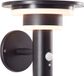 Brilliant Garvina - Buiten wandlamp - LED 3W - Solar - 430 lm - 3000K - IP44 - zwart