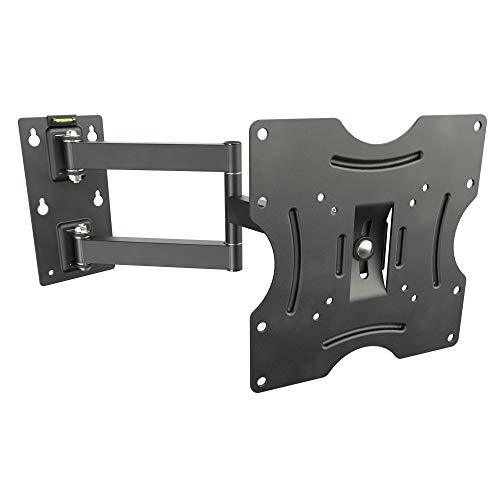 RICOO R02 TV en Monitor Muur-Beugel Draaibaar Kantelbaar ca. 22-37 Inch (56-94 cm) VESA 100x100-200x200 belastbaar 30kg voor LED LCD Schermen