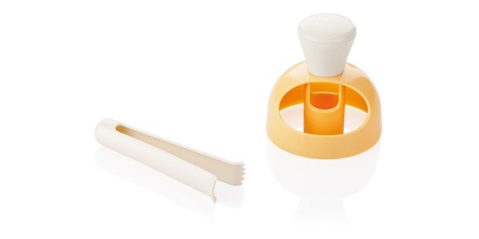 Tescoma 630047 Koekvormpjes - geel, wit - kunststof - 8 cm
