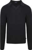 Suitable Trui Riva Knit Donkerblauw (navy) - Maat XL - Heren - Pullover