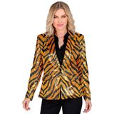 Widmann Pailletten Blazer Big Cat Tigerlove Vrouw Oranje L