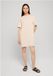 Urban Classics Ladies Everyday Dress Dames Mini-jurk - beige - S