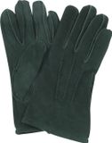 Suitable Suede Handschoen Donkergroen - Maat XL - Heren