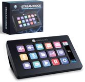 Uniluxe Stream Dock - Streaming Deck - Macro Keyboard 15 Toetsen