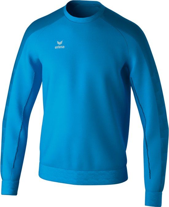 Erima Evo Star Sweatshirt Heren Lichtblauw Maat L