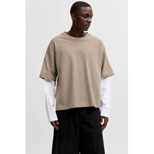 JACK & JONES CORE longsleeve beige