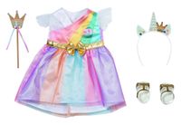Zapf BABY born Fantasy Deluxe Prinses 43 cm Poppenkledingset
