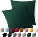Blumtal Kussensloop Microvezel Kussenhoes 50 x 50 cm - Donkergroen - Set van 2